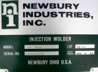 Used Newbury Industries Toggle Injection Molding Machine, Model HI30RS, 30 Ton. Platen size approximately 12-1/2