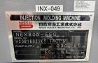 80 Ton Nissei Injection Molding Machine for Sale – 2018, Low Hours