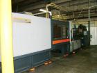 USED: Sandretto 610 ton, 138 oz, model TEW-610 plastic molding machine2001. Platen size 53