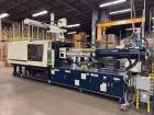 Used 496 Ton Woojin TH500S Injection Molding Machine with Keba Controls & Core Pull – High-Performance Production System