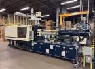 Used 496 Ton Woojin TH500S Injection Molding Machine with Keba Controls & Core Pull – High-Performance Production System