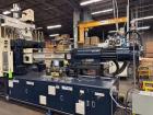 Used 496 Ton Woojin TH500S Injection Molding Machine with Keba Controls & Core Pull – High-Performance Production System