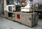 USED: Toshiba 120 ton, model ISG120NV10-2Y, injection molding machine, 3 oz. Manufactured 1999. Distance between tie bars 16.1