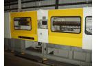 USED: Toshiba 390 ton, model ISGS390V10-27B, injection molding machine, 63 oz. Manufactured 2002. Tie bar spacing 28.7