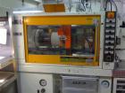 Used Toshiba Injection Molding Machine, 85 ton, model ISP85N11.  Barrel size 1.7 oz / 32 mm.  Tie bar clearance 14 1/4.  Max daylight 24.9.  Min closed 6.69.  3 phase, 60 hz, 460 volt, 50 amp. Manufa...