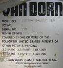 USED: Van Dorn 1000 ton hydraulic injection molding machine, model 1000H-RS-165FXLP. Platen size approximately 65