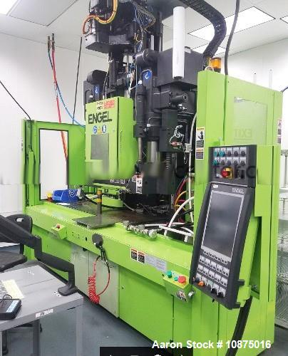 Used- Engel Vertical LSR Injection Molding Machine; 90-2.2