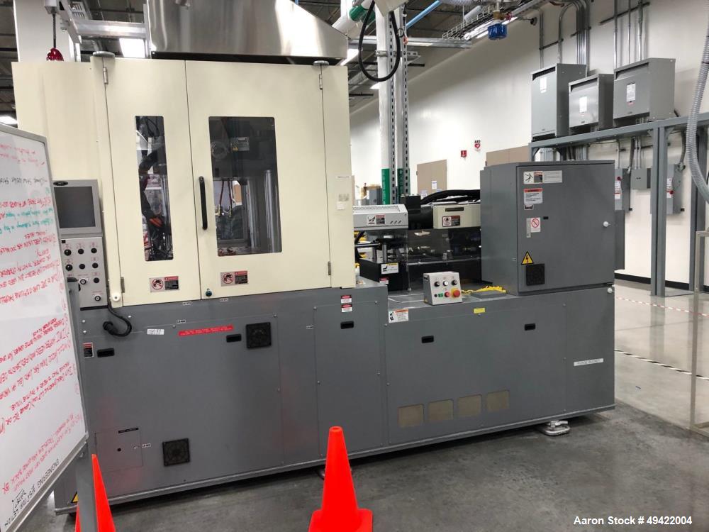 Used Nissei Vertical Plastic Injection Molding Machine, Model TNX-75R-12-A