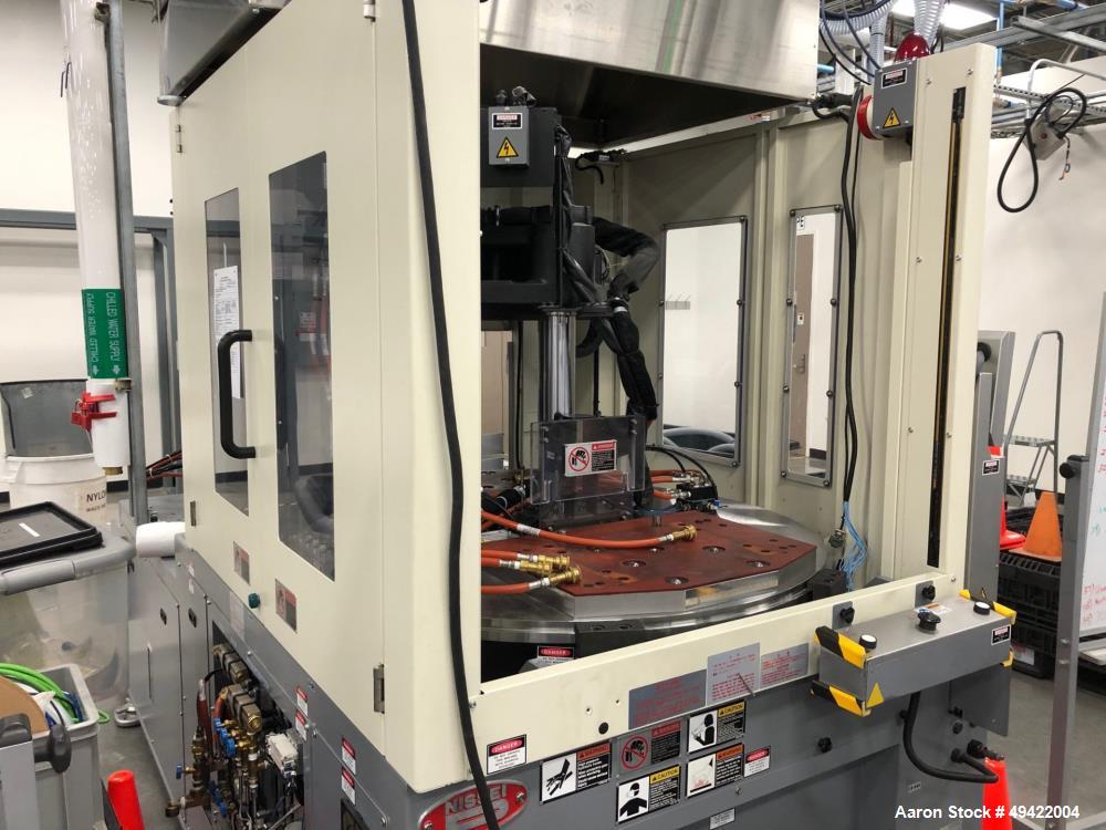 Used Nissei Vertical Plastic Injection Molding Machine, Model TNX-75R-12-A