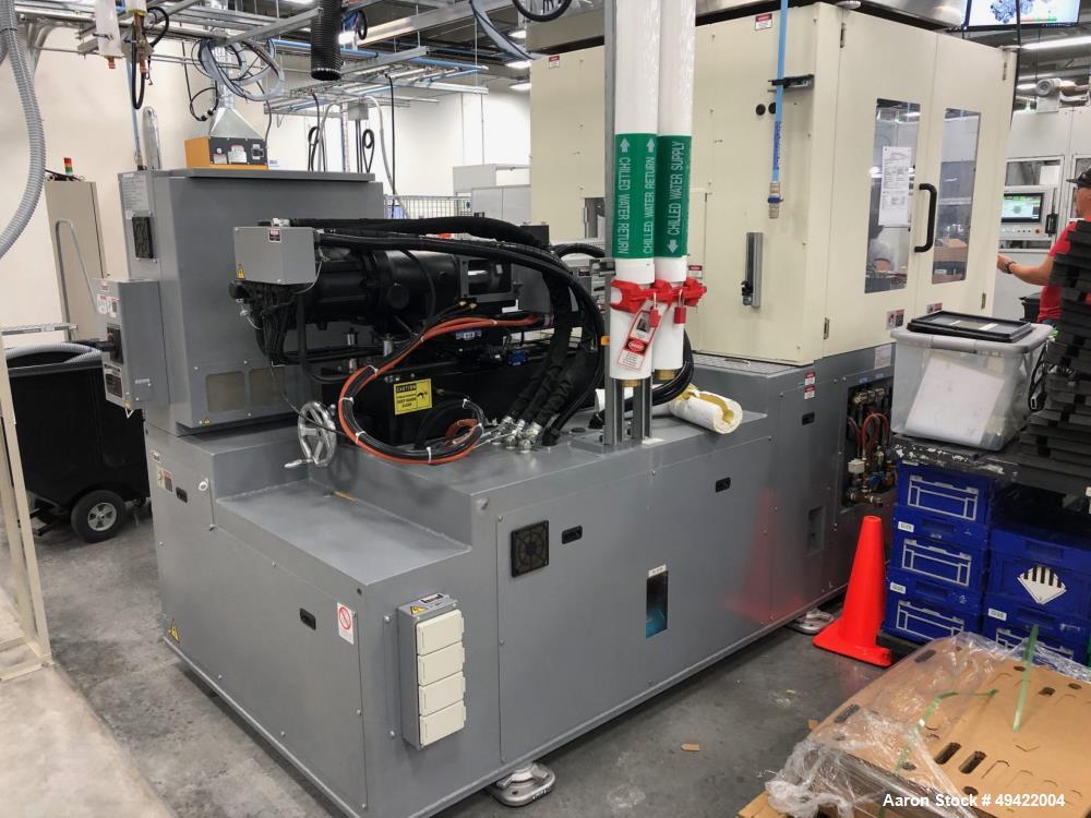 Used Nissei Vertical Plastic Injection Molding Machine, Model TNX-75R-12-A