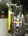 Used Autojectors Model VS10-S Vertical Injection Molding Machine. 10 Ton system. Approximate shot size 1.74 oz. Has vertical hydraulic clamp, 1