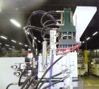 Used Autojectors Model VS10-S Vertical Injection Molding Machine. 10 Ton system. Approximate shot size 1.74 oz. Has vertical hydraulic clamp, 1