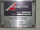 Used Autojectors Model VS10-S Vertical Injection Molding Machine. 10 Ton system. Approximate shot size 1.74 oz. Has vertical hydraulic clamp, 1