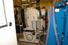 USED: C A Lawton Medi-Molder vertical insert molding machine. 30 ton; 0.77 oz; 20mm screw diameter; 4 sided, 8 zone, 8 outlet rotary table mold heat panel; mold heating and cooling capabilities; prog...