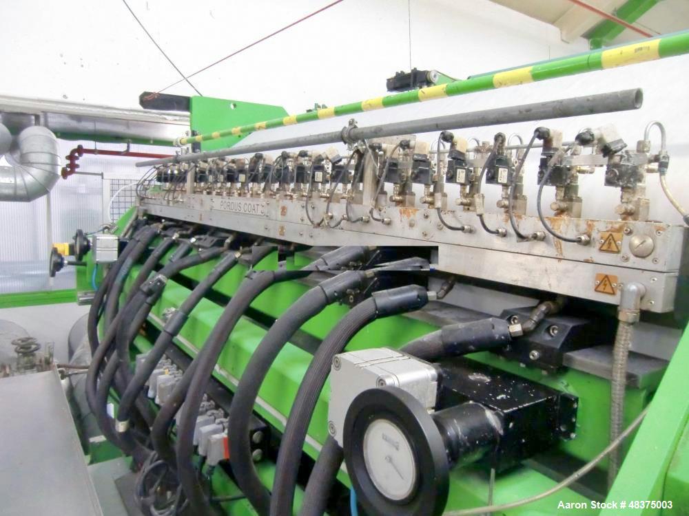 Used Nordson BC 62 Porous Coating Hotmelt Laminator