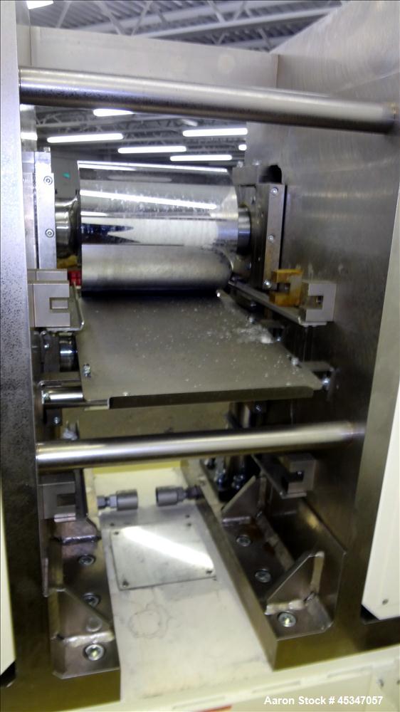 Used Yasui Seiki Vertical 2 Roll Calendar,