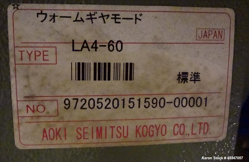 Used Yasui Seiki Vertical 2 Roll Calendar,