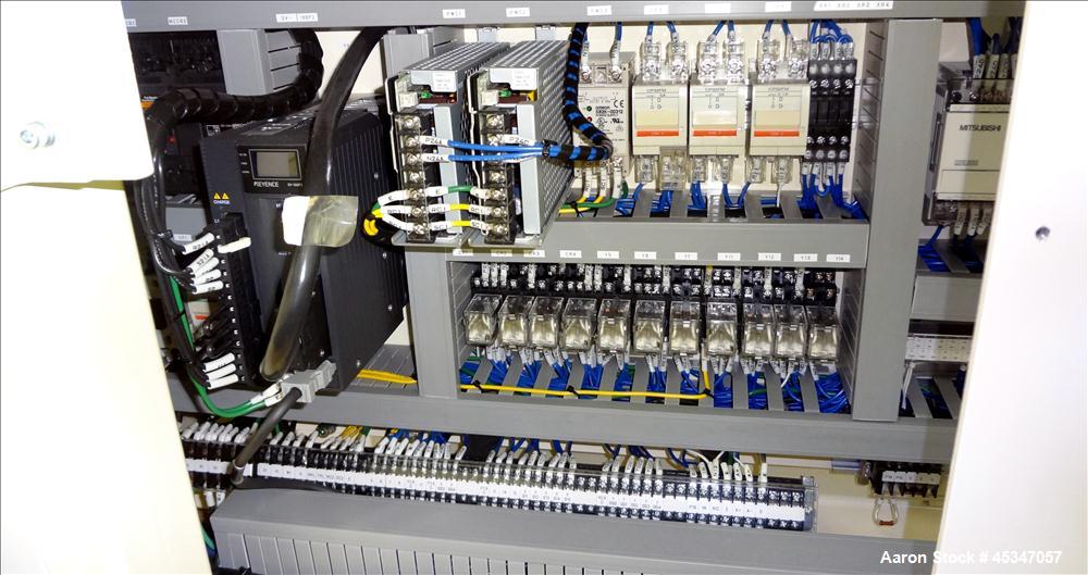Used Yasui Seiki Vertical 2 Roll Calendar,
