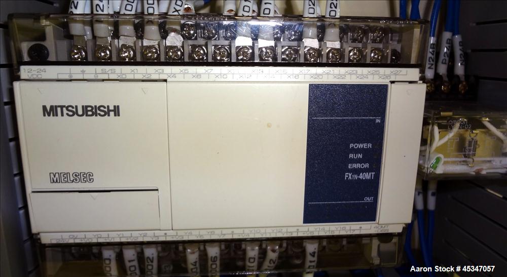 Used Yasui Seiki Vertical 2 Roll Calendar,