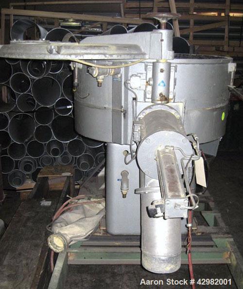 Used- Henschel Cooler, Model KM-350, 12.4 cubic feet, stainless steel.  Jacketed bowl 39" diameter x 18" deep.  Single tier ...