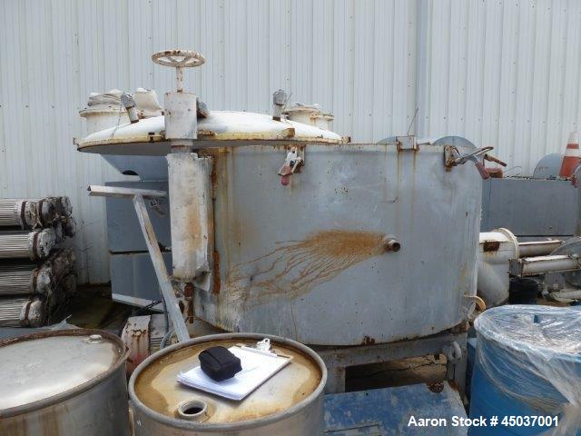 Used- Henschel Vertical Cooler, 2200 Liter, Model KM2200B