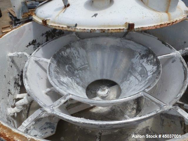 Used Henschel Vertical Cooler, 2200 Liter, Model KM2200B