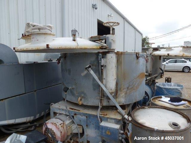 Used Henschel Vertical Cooler, 2200 Liter, Model KM2200B