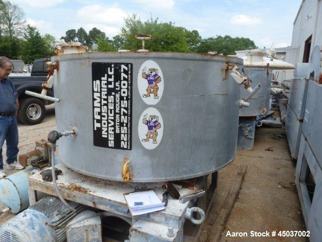 Used Henschel Vertical Cooler, 2200 Liter, Model KM2200B