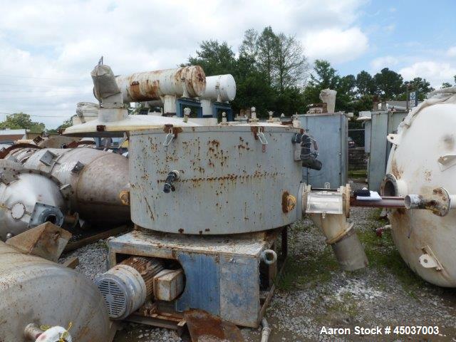 Used Henschel Vertical Cooler, 2200 Liter, Model KM2200B.