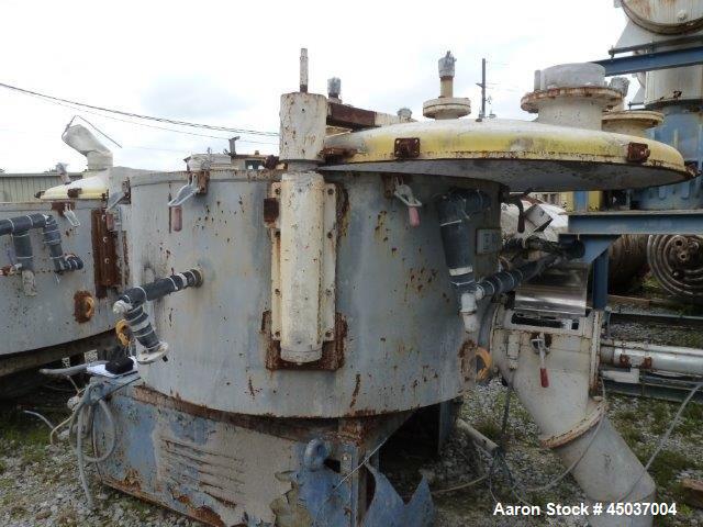 Used Henschel Vertical Cooler, 2200 Liter, Model KM2200B