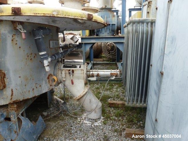 Used Henschel Vertical Cooler, 2200 Liter, Model KM2200B