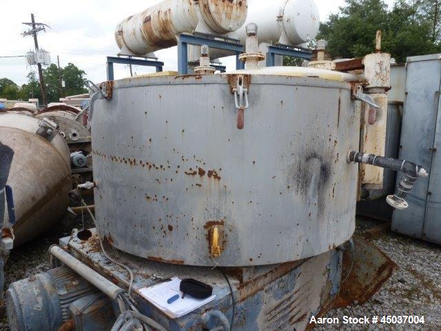 Used Henschel Vertical Cooler, 2200 Liter, Model KM2200B