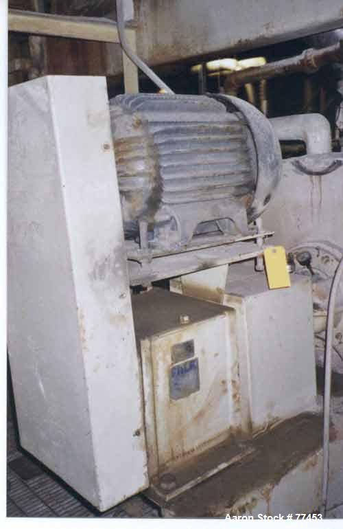 Used- Stainless Steel Littleford Horizontal Cooler, Model K-2400 cooler