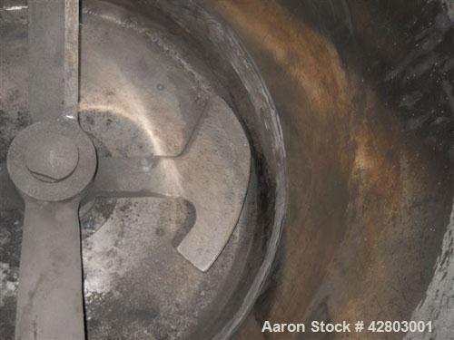 Used Littleford Mixer, model W-600/K-1200. 600 Liter mixer, 1200 liter horizontal cooler, stainless steel, all controls (PLC) and starters, liquid metering pumps for DOP, weigh scale system with cont...