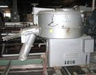 Used Henschel Cooler, Model KM-350, 12.4 cubic feet, stainless steel.  Jacketed bowl 39