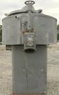 USED: Henschel Cooler, approximately 1000 liter, 35 cubic foot, 316 stainless steel. Carbon steel jacketed bowl 59