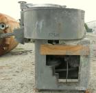 USED: Henschel Cooler, approximately 1000 liter, 35 cubic foot, 316 stainless steel. Carbon steel jacketed bowl 59