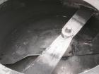 USED: Henschel Cooler, approximately 1000 liter, 35 cubic foot, 316 stainless steel. Carbon steel jacketed bowl 59