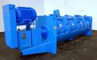 Used Littleford Horizontal Cooler, 2400 Liter, Model W1200/2400