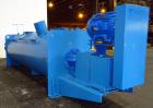 Used Littleford Horizontal Cooler, 2400 Liter, Model W1200/2400