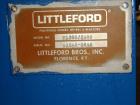 Used Littleford Horizontal Cooler, 2400 Liter, Model W1200/2400