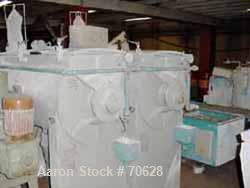 USED: Caccia mixer/cooler combo consisting of the following: 1 Cacciahigh intensive mixer, type CP200, stainless steel construction onproduct contact parts. 7 cu ft (200 liter) working. 27.3" dia x 2...