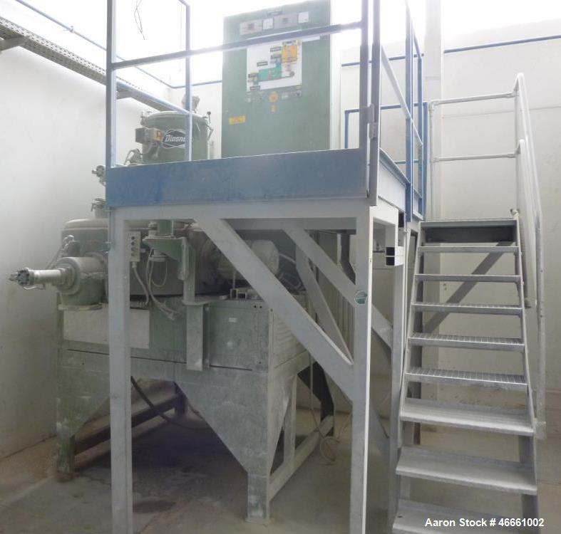 Used Diosna Mixer Cooler Combination, Type KAM 100.