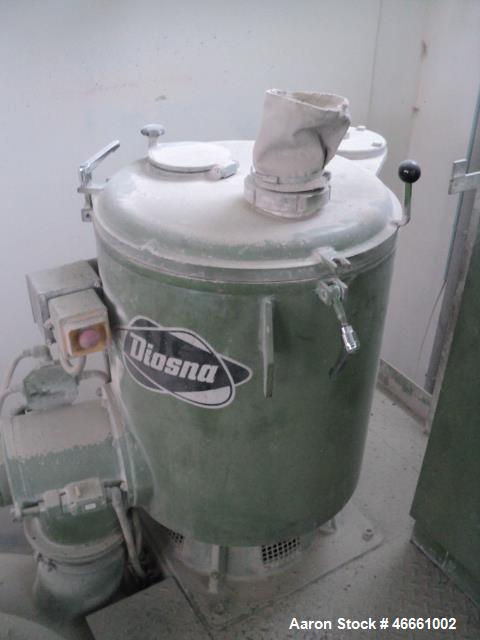 Used Diosna Mixer Cooler Combination, Type KAM 100.