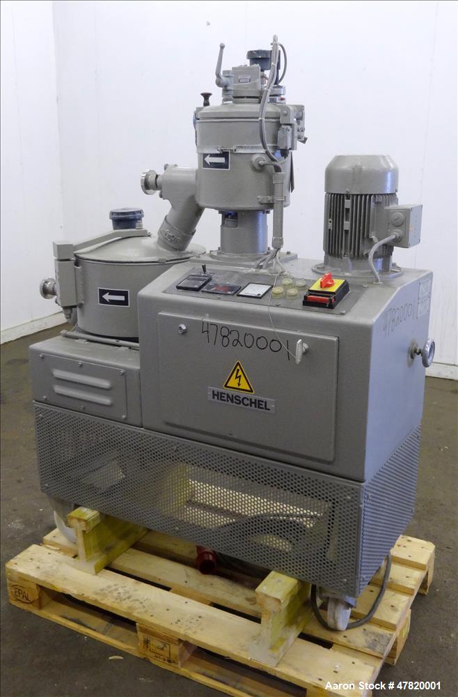 Used Henschel Mixer Cooler Combination. 