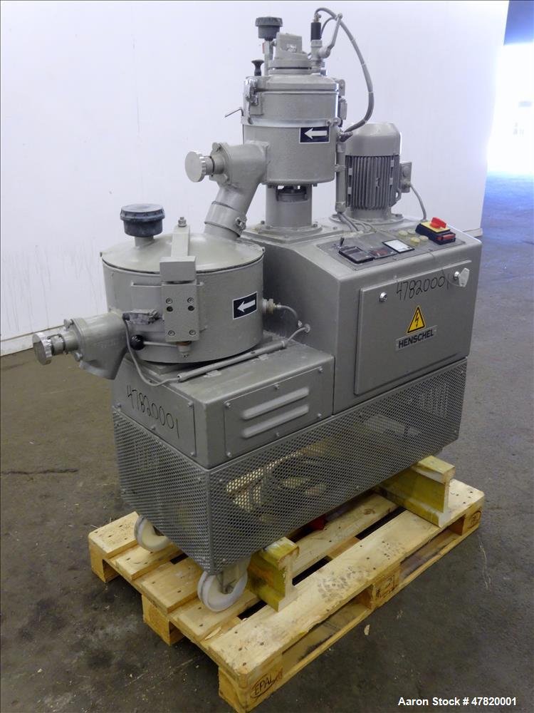 Used Henschel Mixer Cooler Combination. 