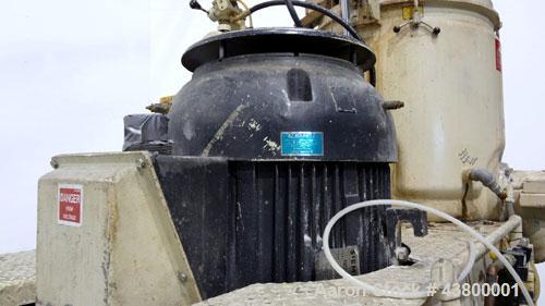 Used Littleford Mixer-Cooler Mixing System Consisting Of: (1) Littleford Model W400 high intensity mixer, 8.8 cubic feet working capacity, 304 stainless steel. Batch weight 220-325 pounds, output 110...