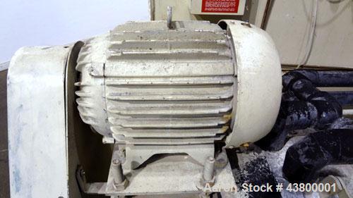 Used Littleford Mixer-Cooler Mixing System Consisting Of: (1) Littleford Model W400 high intensity mixer, 8.8 cubic feet working capacity, 304 stainless steel. Batch weight 220-325 pounds, output 110...