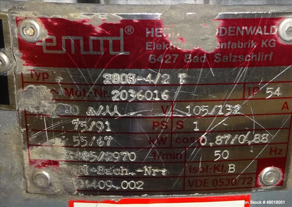 MTI Type M300/K800 Mixer / Cooler Combination
