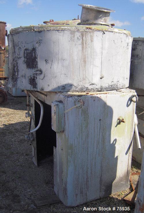 USED: Prodex 500 liter (11.5 cu ft) mixer/cooler combo, stainless steel. Consisting of: (1) type 115JSS high intensity mixer, carbon steel jacketed bowl 36-1/2" diameter x 31" deep. Top cover with ba...